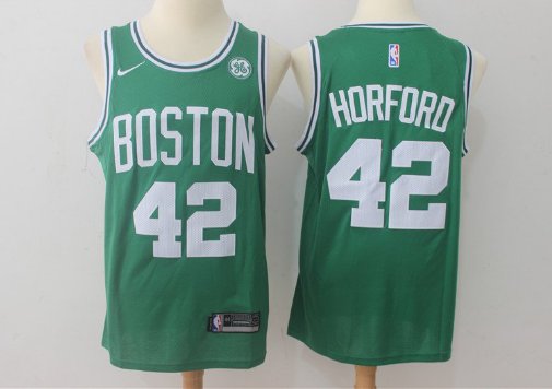 Boston Celtics #42 Al Horford Jersey Green fan Edition